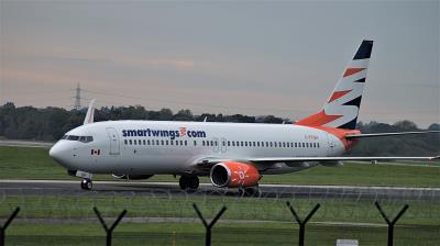 Image of aircraft registration C-FTOH - A 737-8HX(WL) operated by SmartWings