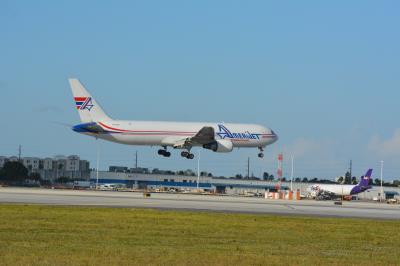 Image of aircraft registration N373CM - A 767-338(ER) operated by Amerijet International