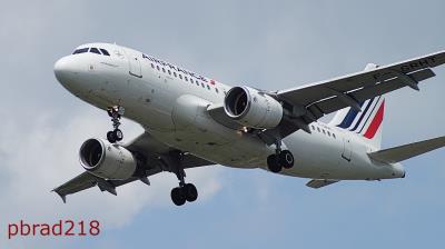 Image of aircraft registration F-GRHT - A A319-111 operated by Air France