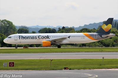 Image of aircraft registration LY-VEC - A A321-211 operated by Thomas Cook Airlines