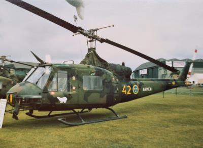 Photo of aircraft 03302 operated by Swedish Army (Svenska Armens)