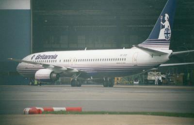 Photo of aircraft SE-DZI operated by Britannia Airways AB