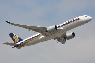 Image of aircraft registration 9V-SMG - A A350-941 operated by Singapore Airlines