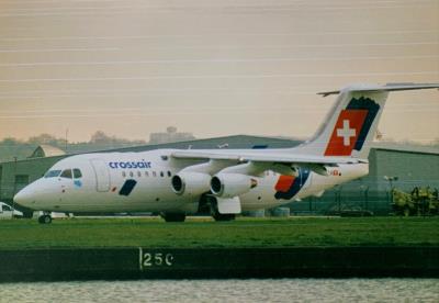 Photo of aircraft HB-IXH operated by Crossair