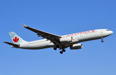 Image of aircraft registration C-GFAJ - A A330-343 operated by Air Canada