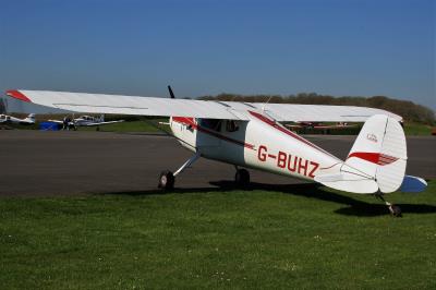 Photo of aircraft G-BUHZ operated by The Cessna 140 Group