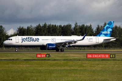 Photo of aircraft N2169J operated by JetBlue Airways