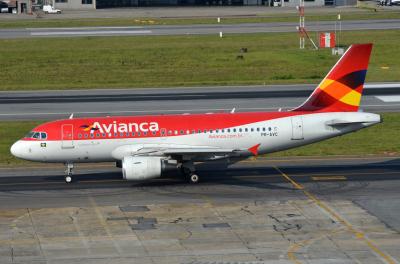 Photo of aircraft PR-AVC operated by Avianca Brasil