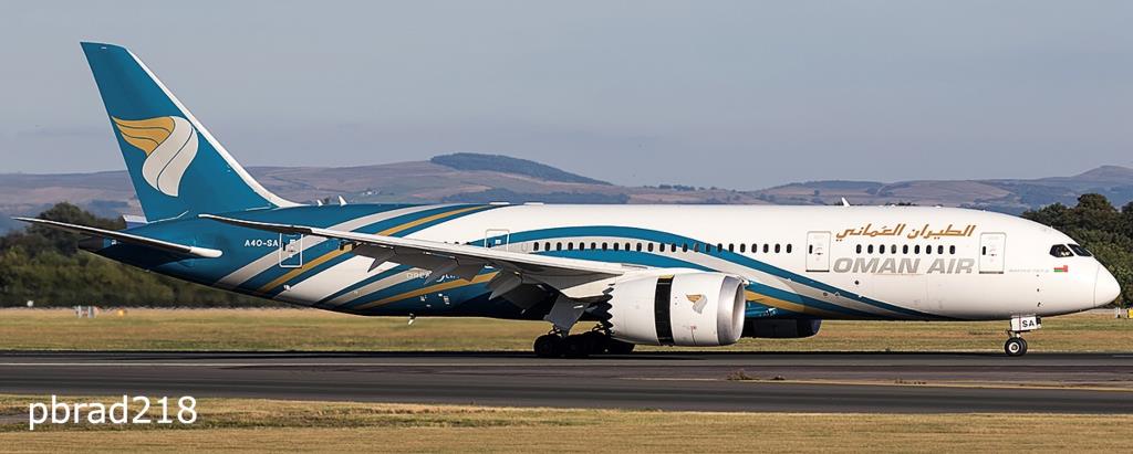 Photo of aircraft A4O-SA operated by Oman Air