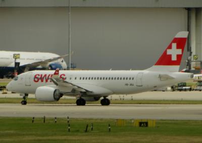 Photo of aircraft HB-JBA operated by Swiss