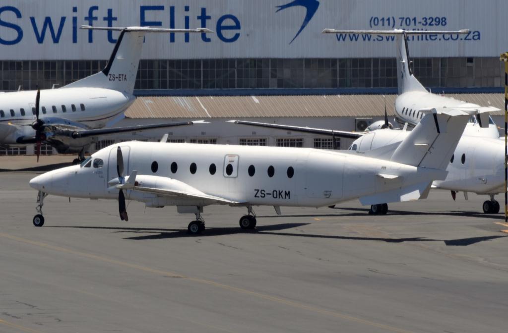 Photo of aircraft ZS-OKM operated by Tiko