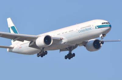Photo of aircraft B-HNR operated by Cathay Pacific Airways
