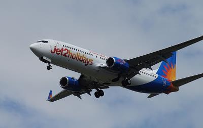 Image of aircraft registration G-JZHT - A 737-800(WL) operated by Jet2