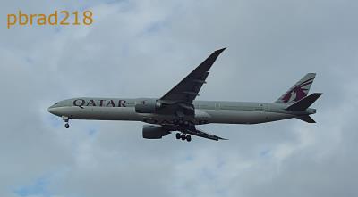 Photo of aircraft A7-BEV operated by Qatar Airways
