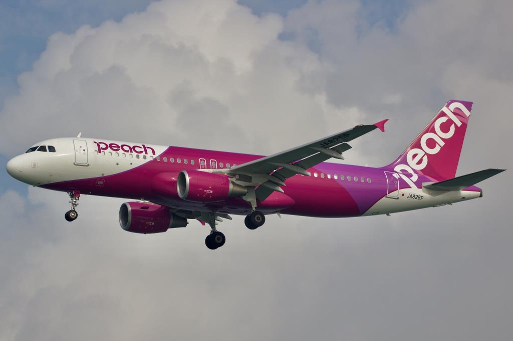 Photo of aircraft JA825P operated by Peach