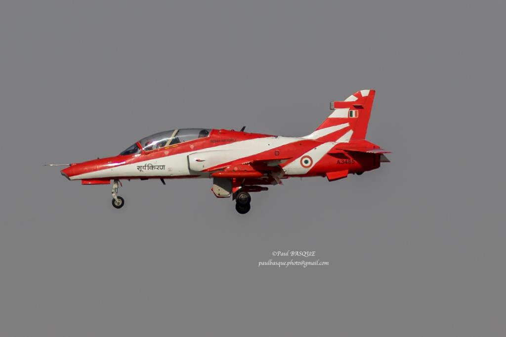 Photo of aircraft A3485 operated by Indian Air Force