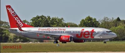 Image of aircraft registration G-DRTZ - A 737-8AS(WL) operated by Jet2