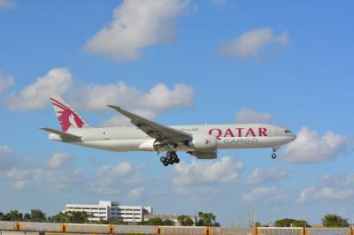 Photo of aircraft A7-BFJ operated by Qatar Airways Cargo