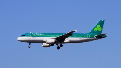 Image of aircraft registration EI-DER - A A320-214 operated by Aer Lingus