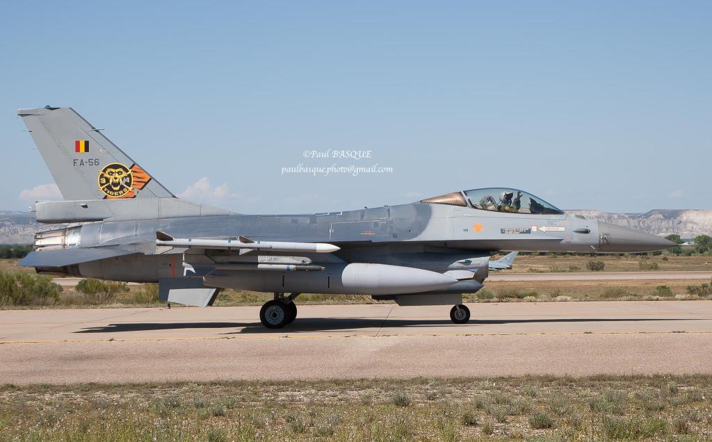 Photo of aircraft FA-56 operated by Belgian Air Force
