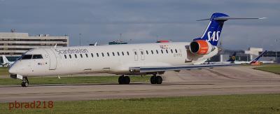 Image of aircraft registration EI-FPU - A CRJ-900-LR operated by SAS Scandinavian Airlines