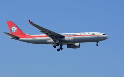 Photo of aircraft B-8962 operated by Sichuan Airlines