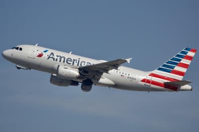 Image of aircraft registration N769US - A A319-112 operated by American Airlines