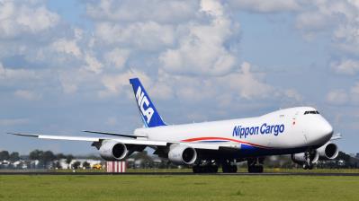 Image of aircraft registration JA18KZ - A 747-8KZF operated by Nippon Cargo Airlines