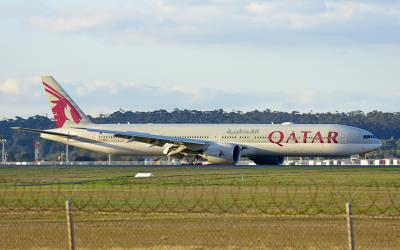Photo of aircraft A7-BEN operated by Qatar Airways