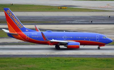 Image of aircraft registration N247WN - A 737-7H4(WL) operated by Southwest Airlines