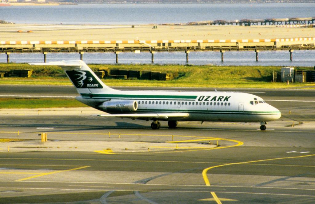 Photo of aircraft N970Z operated by Ozark Air Lines