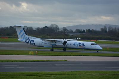 Image of aircraft registration G-JECO - A DHC-8-402 operated by Flybe