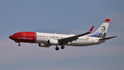 Image of aircraft registration EI-FVH - A 737-800(WL) operated by Norwegian Air International
