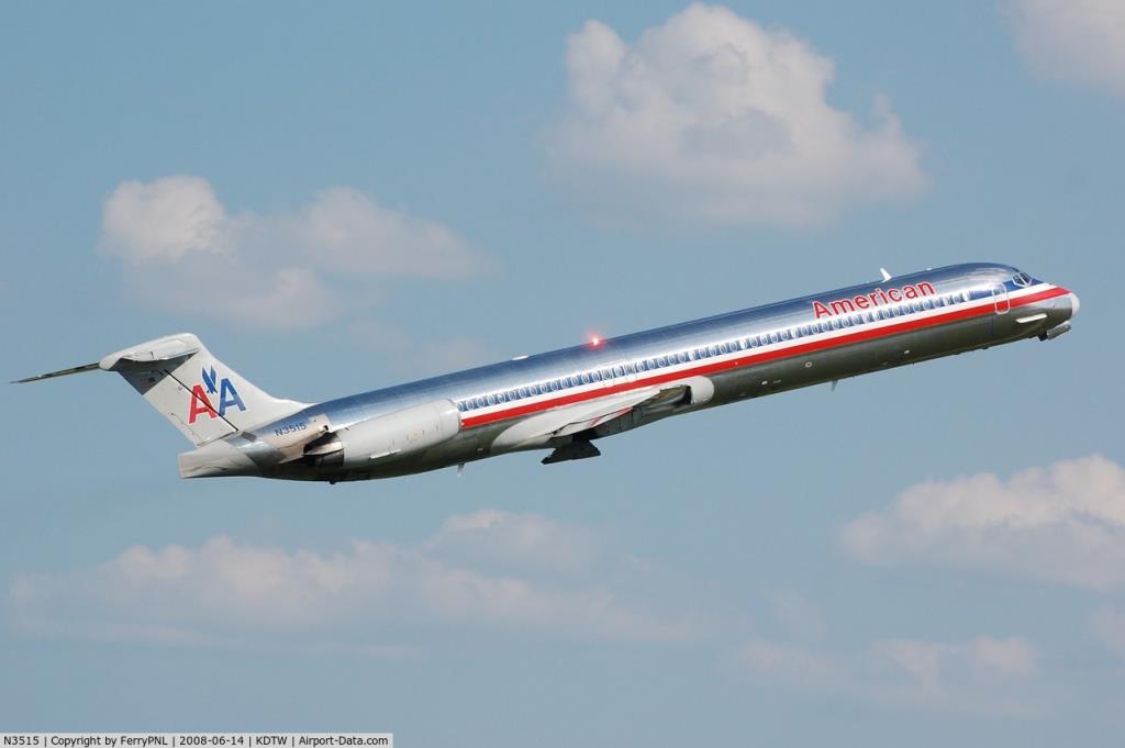 Photo of aircraft N3515 operated by American Airlines