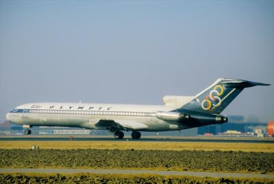 Image of aircraft registration SX-CBD - A 727-284 operated by Olympic Airways
