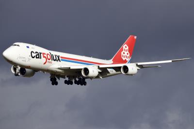 Image of aircraft registration LX-VCC - A 747-8R7F operated by Cargolux Airlines International