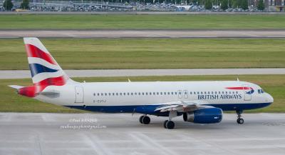 Image of aircraft registration G-EUYJ - A A320-232 operated by British Airways
