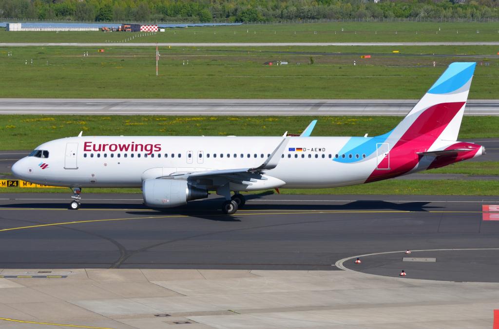 Photo of aircraft D-AEWD operated by Eurowings