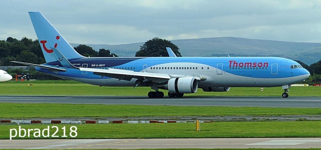 Photo of aircraft G-OBYF operated by Thomson Airways