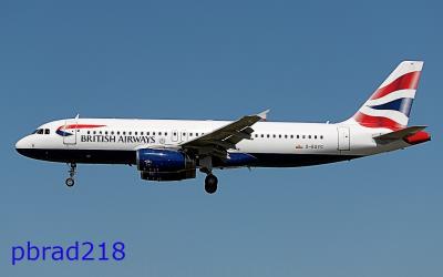 Image of aircraft registration G-EUYC - A A320-232 operated by British Airways