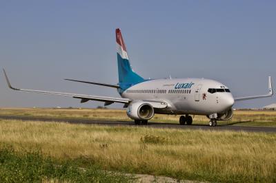 Photo of aircraft LX-LBR operated by Luxair