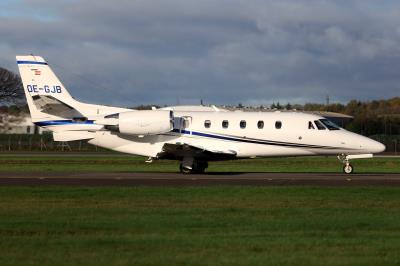 Photo of aircraft OE-GJB operated by Avcon Jet AG