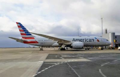 Image of aircraft registration N814AA - A 787-8 Dreamliner operated by American Airlines