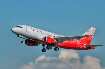 Image of aircraft registration VP-BIU - A A319-113 operated by Rossiya - Russian Airlines