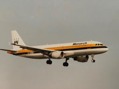 Photo of aircraft G-OZBA operated by Monarch Airlines