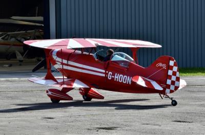 Image of aircraft registration G-HOON - A Pitts S-1S Special operated by Ronald James Allan