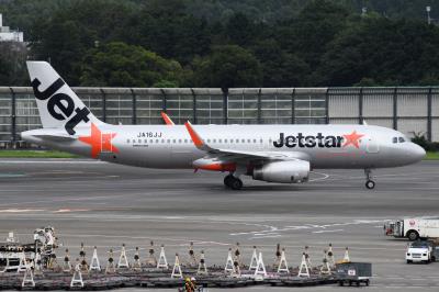 Photo of aircraft JA16JJ operated by Jetstar Japan