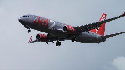 Image of aircraft registration G-JZHP - A 737-800(WL) operated by Jet2