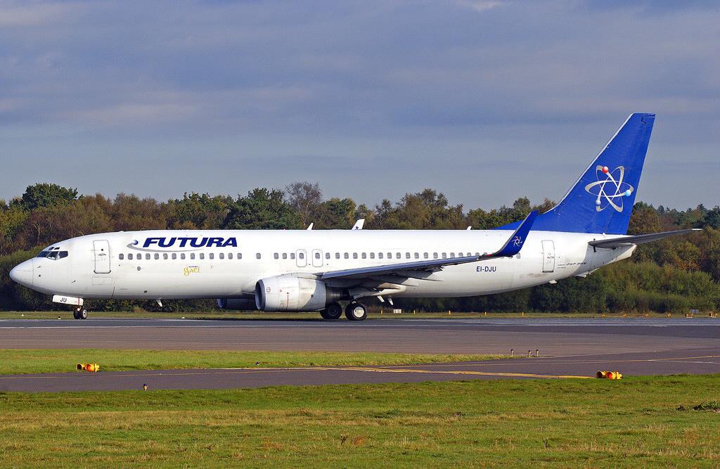 Photo of aircraft EI-DJU operated by Futura International Airways
