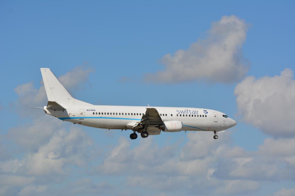 Photo of aircraft N314XA operated by Swift Air